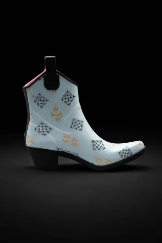 Bottines Marocco Blue | Maraboots - boutique de bottes en ligne