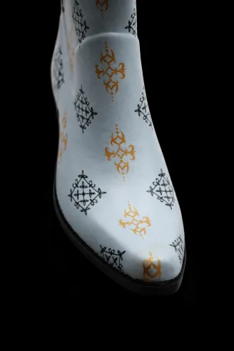 Marocco Blue Ankle Boots | Maraboots – Online Boot Boutique