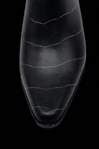 Black Spider Ankle boots| Maraboots - Online boots boutique